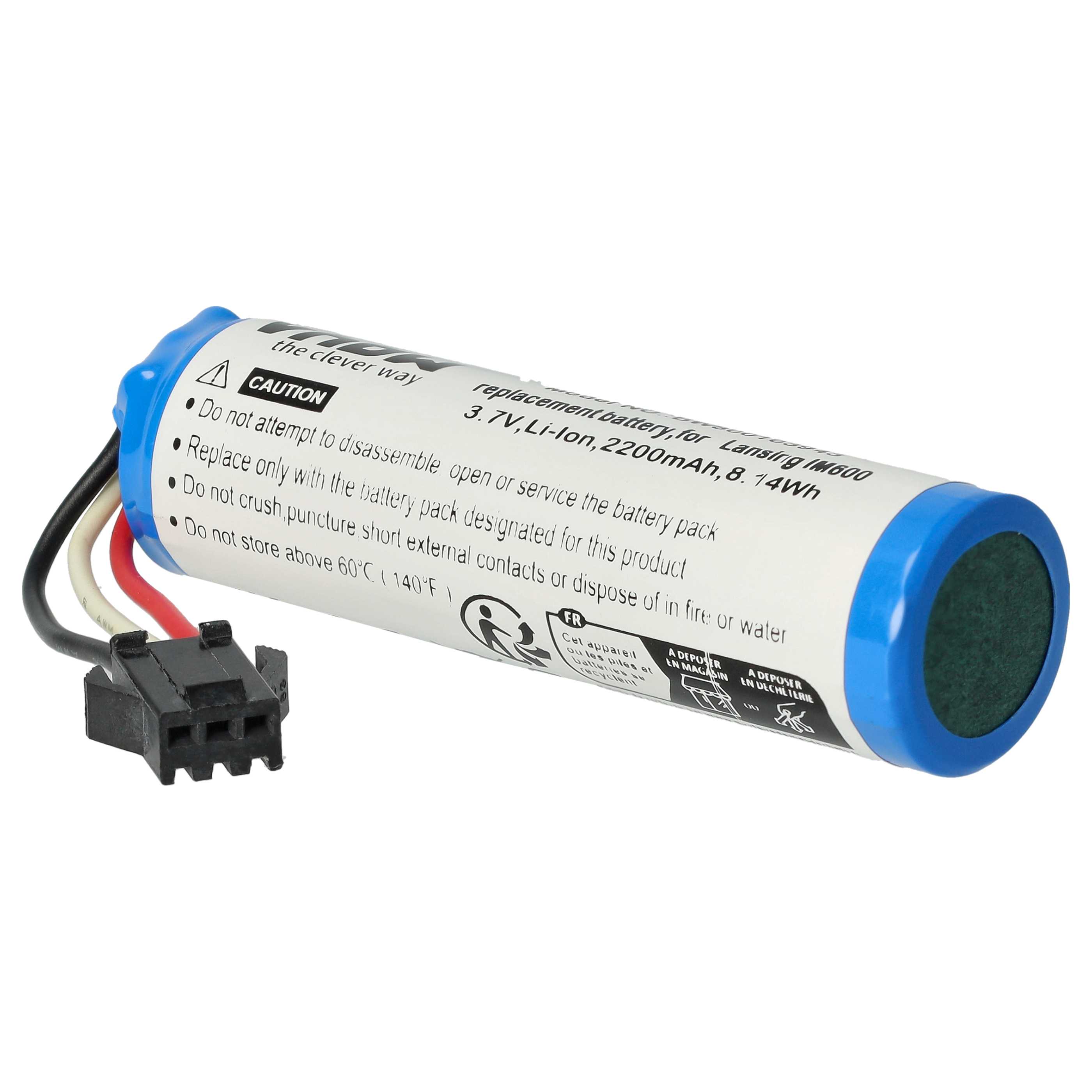 Akku passend für Altec Lansing IM600 Speaker - 2200 mAh